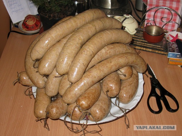 Колбаса Ливерная (авторский рецепт)