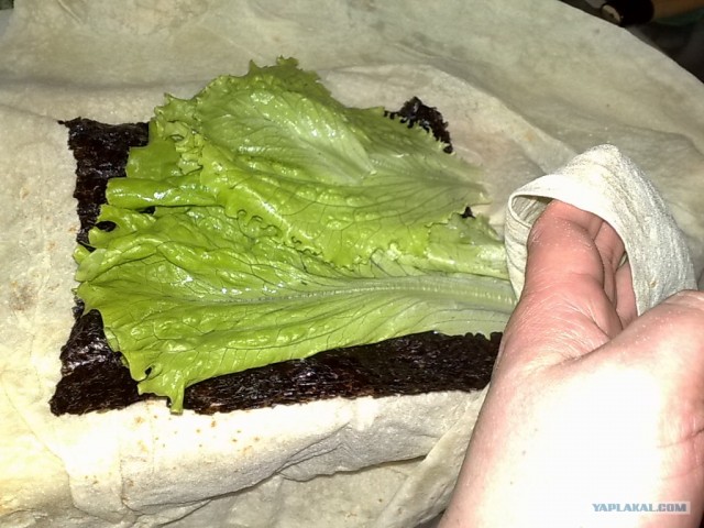 Грудинка в лаваше по Дженибековски.