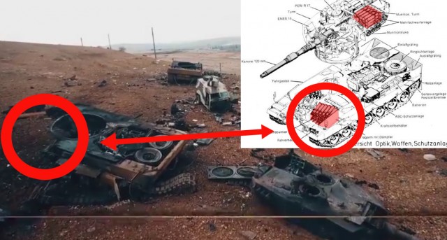 Сравнение размеров башен Merkava Mk4 , Leopard 2A6 , Т-90А