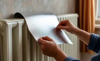 Берем одну лишь фольгу - и дом прогревается за 30 минут, даже когда за окном −30°C