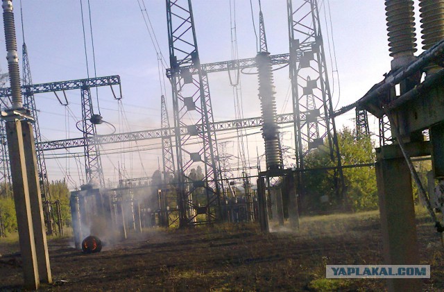 ЧП в Томске: взорвался трансформатор 110кВ