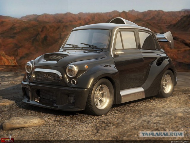 10 фото необычного тюнинга русских авто
