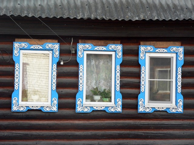 г.Семёнов. Наличники на окна (82 фото)