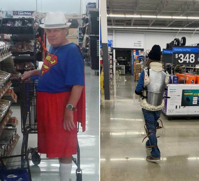 Walmart место сбора фриков