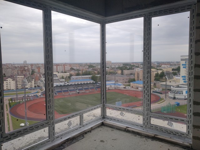 Вологодская квартира с видом на стадион
