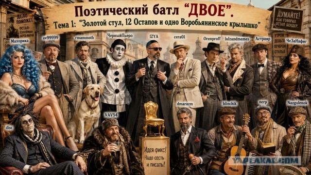 Двое, поэтический батл
