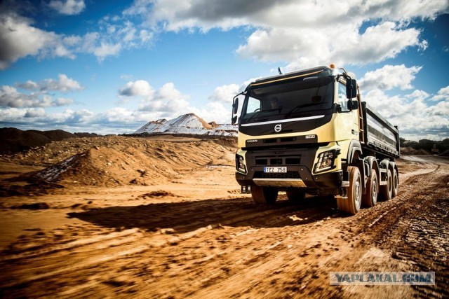 Полигон Volvo Construction Equipment в Швеции