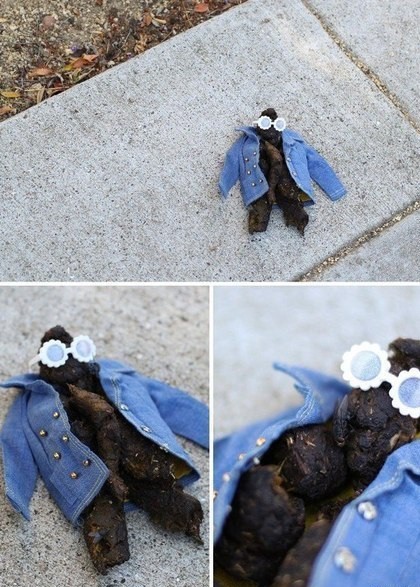 Беззаботная какашка.