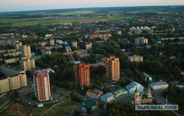 Фото некоторых городов с высоты