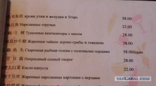Русские вывески в Китае