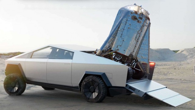Илон Маск представил миру электропикап Tesla Cybertruck