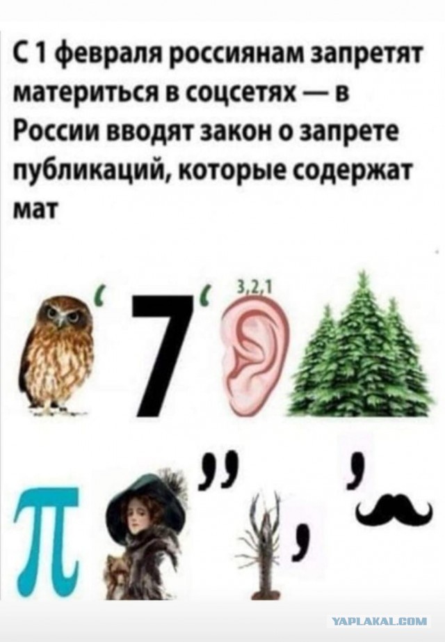 1 февраля вступает в силу закон против мата