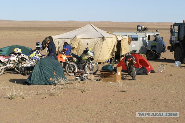 В Монголию на мотоциклах 2006