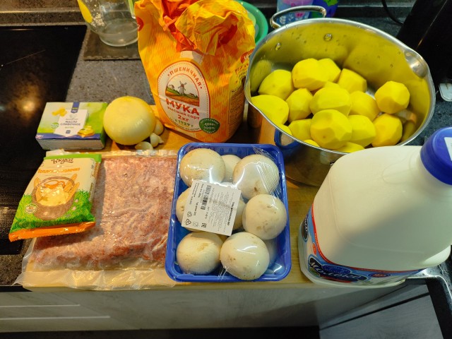 Картофельная запеканка, мой рецепт