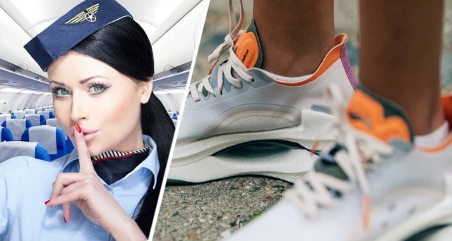 Стюардесса дала характеристики пассажирам, в зависимости от бренда кроссовок на них надетых.