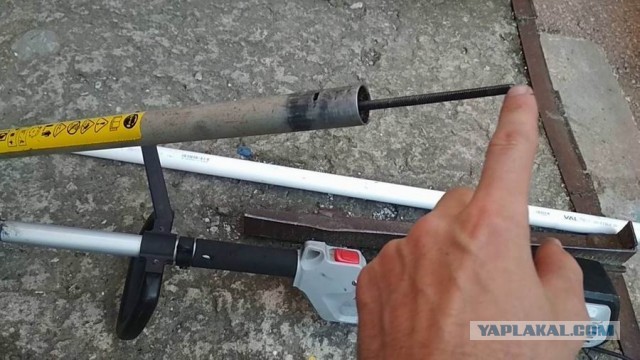 Ремонт тримера "на коленке" Дачникам, вдруг пригодится