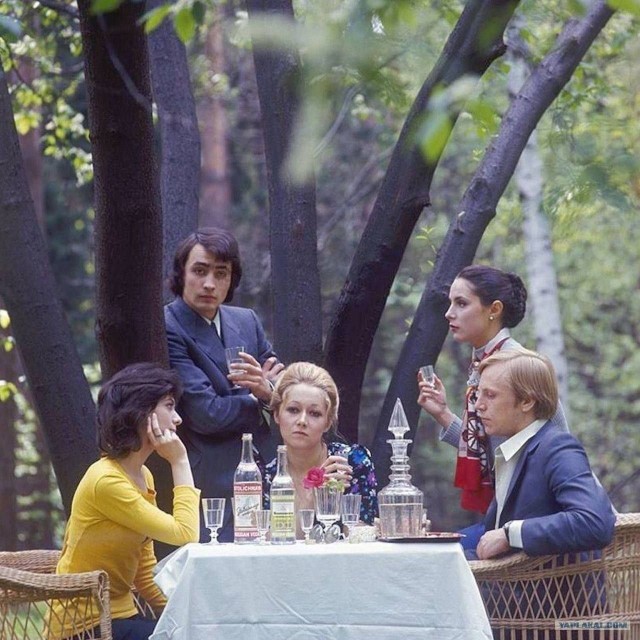 Реклама водки "Столичная", 1973 год, СССР