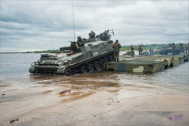 Про форсирование водной преграды