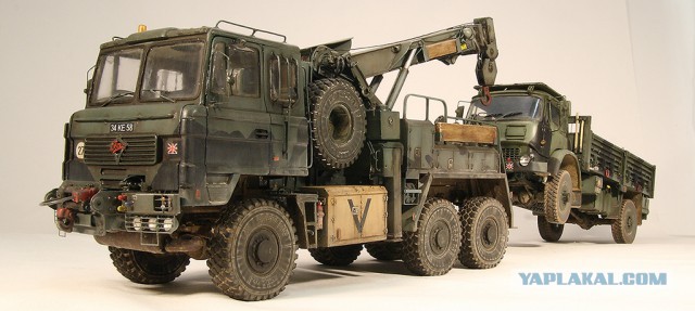 Модель танка Т-90А в масштабе 1/35