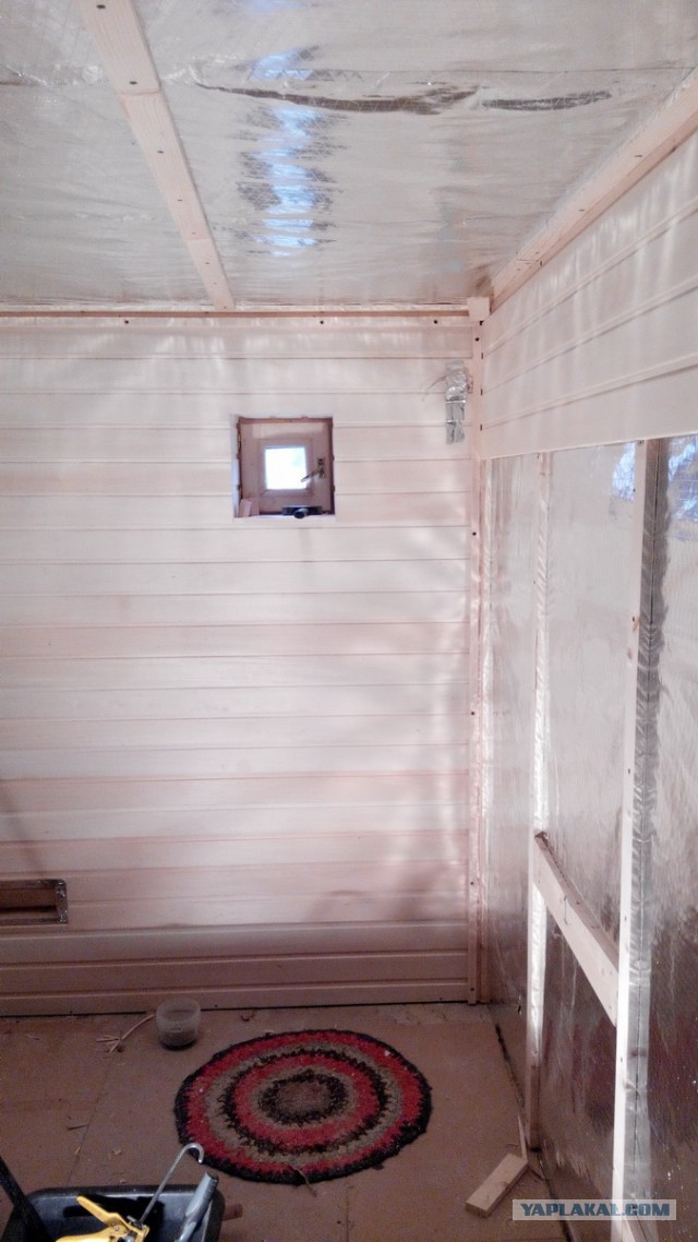 Как я построил баню.