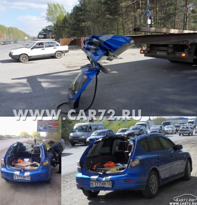 Самые смешные, нелепые и курьезные ДТП в Тюмени