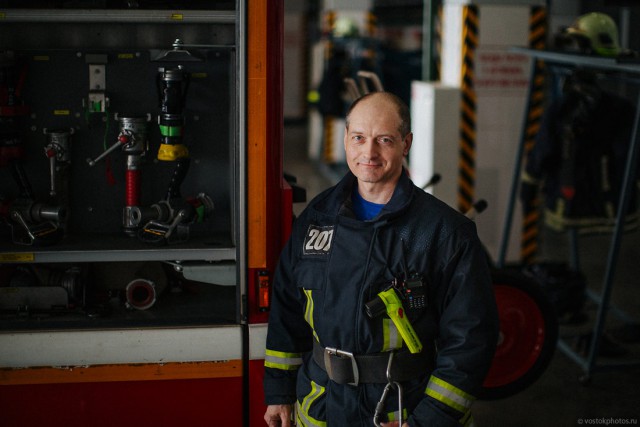 Один день из жизни пожарного