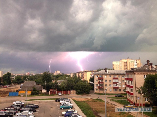 Тачки разбитые ураганом в Минске сегодня. Оригинальные отборные фото!