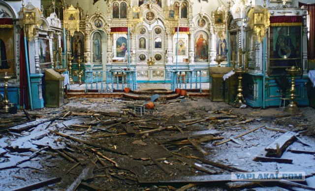Неизвестные кадры первой чеченской. (Фото съемочной группы Александра Сладкова 1995 год)
