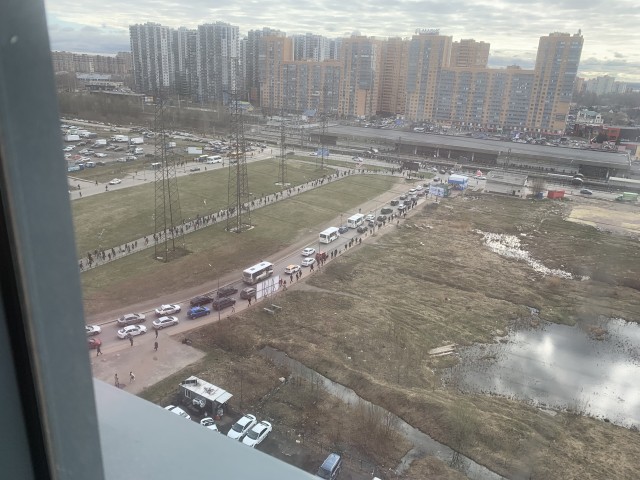 В Мурино произошла массовая драка со стрельбой