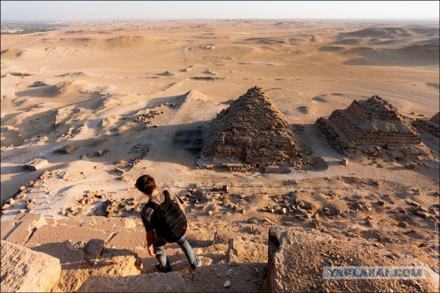 Экстремалы на пирамиде Хеопса
