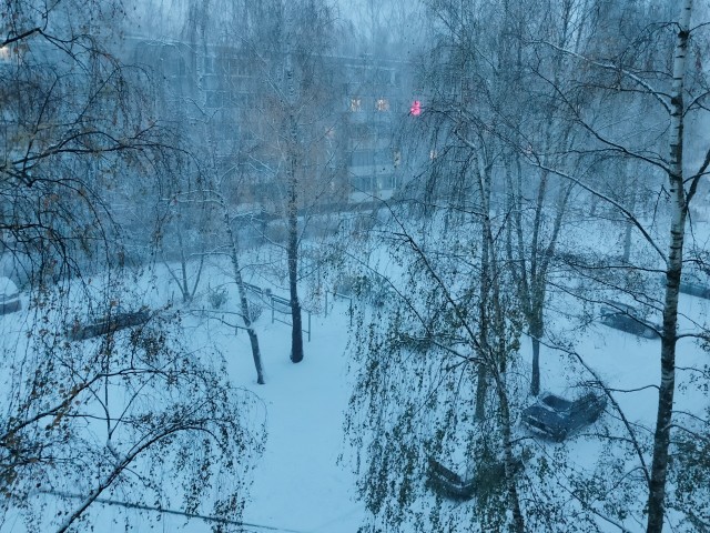 Зима подкралась незаметно