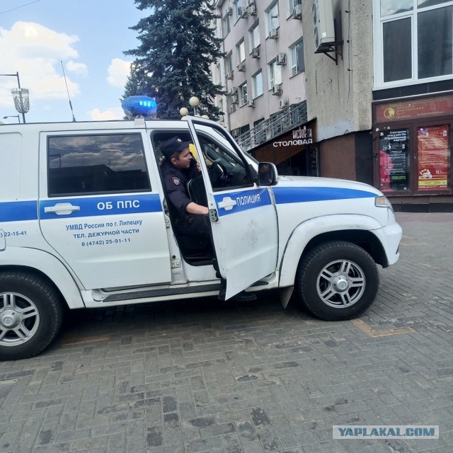 Пикет в Липецке - день 3