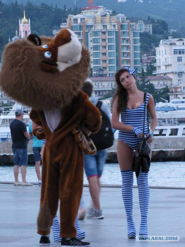 Дорога из Киева и из Москвы в Ялту.