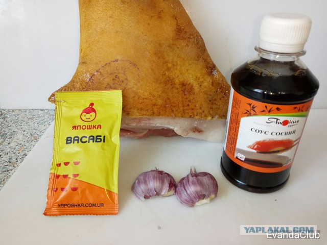 Рулька по-японски