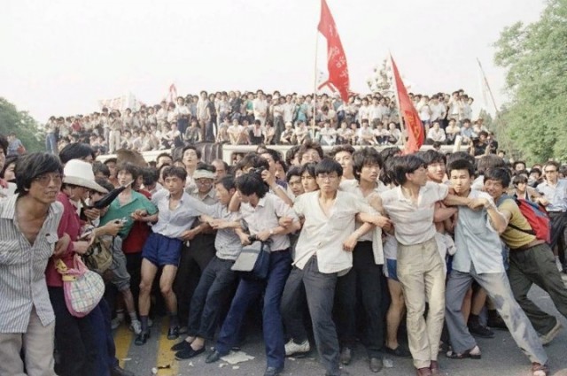 3-4 июня 1989 г. Тяньаньмэнь.