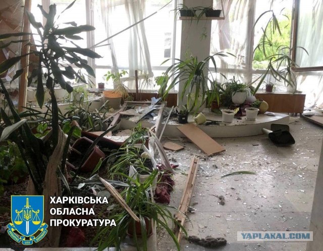 В городе Лозовая (Харьковская область) разрушен Дворец Культуры