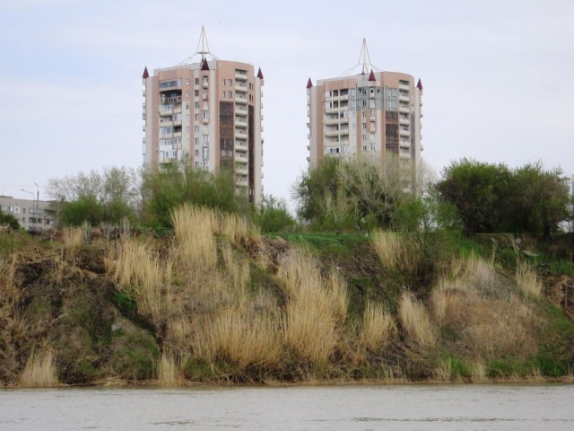 Прогулка по Иртышу на теплоходе. Павлодар.