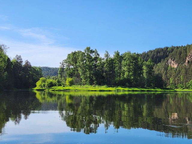 Сплав по реке Ай в середине недели