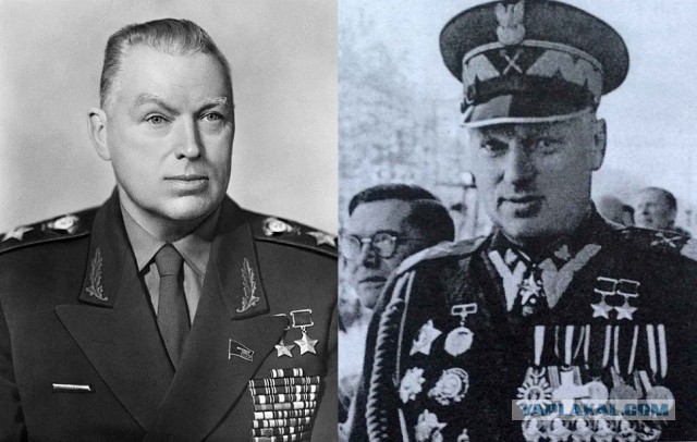 Товарищ marszałek Konstanty Rokossowski.