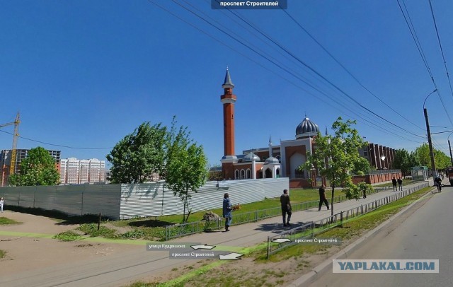 На мечеть насадили свиную голову