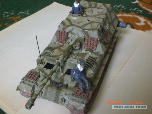 Сборка модели Sd.Kfz.184 Ferdinand