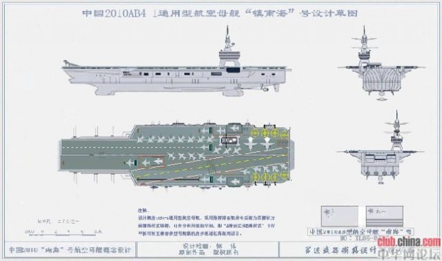 Китайский тюнинг авианосца