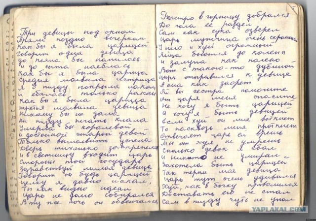 Записная книжка неизвестного зека (+18)