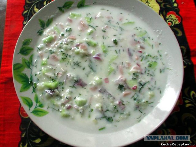 Новый рецепт окрошки