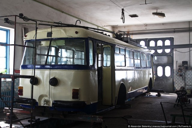 Алуштинский троллейбусный парк