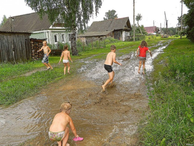 Хорошо в деревне летом