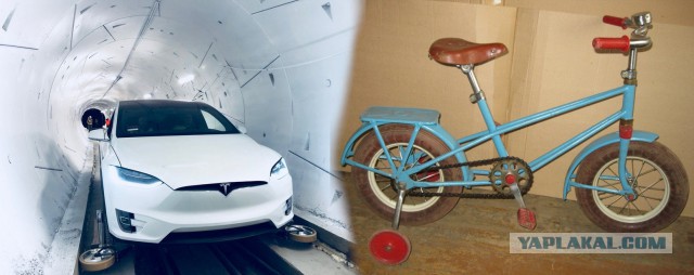 Маск открыл скоростной тоннель под Лос-Анджелесом