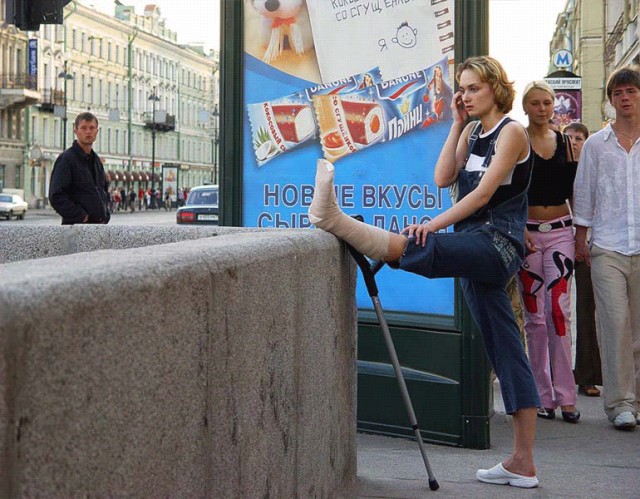 Битва фотожаберов (команда №4), Бриллиантовая нога