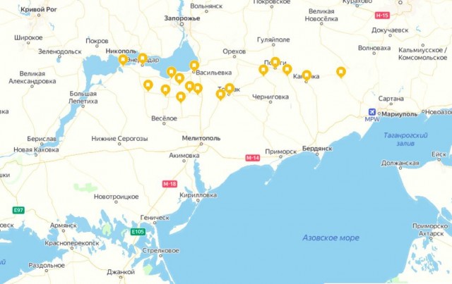 Частичная эвакуация жителей Запорожской области
