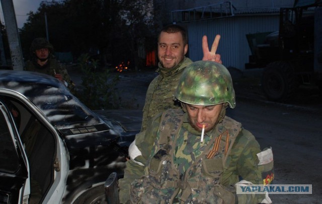 Зачистка аэропорта от войск украинских ВС